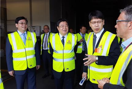 舒慶率代表團赴波蘭、盧森堡開展經(jīng)貿洽談活動